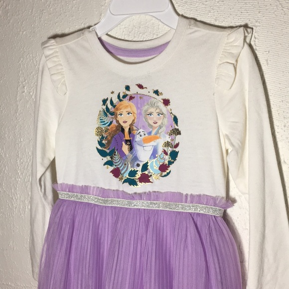 Disney Other - Disney Frozen 2 Long-sleeve Dress - 2T NWT